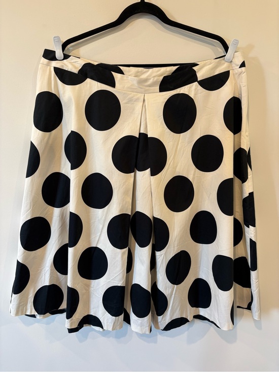 Lane Bryant Dresses & Skirts - Lane Bryant Black & White Polka Dot Circle Skirt